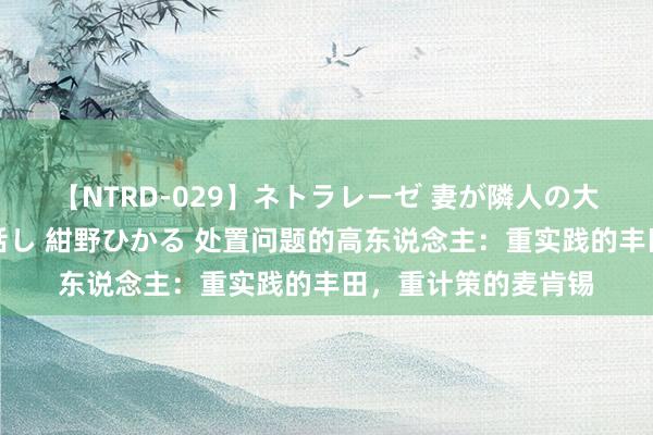 【NTRD-029】ネトラレーゼ 妻が隣人の大学生に寝盗られた話し 紺野ひかる 处置问题的高东说念主：重实践的丰田，重计策的麦肯锡