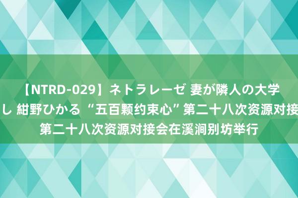 【NTRD-029】ネトラレーゼ 妻が隣人の大学生に寝盗られた話し 紺野ひかる “五百颗约束心”第二十八次资源对接会在溪涧别坊举行