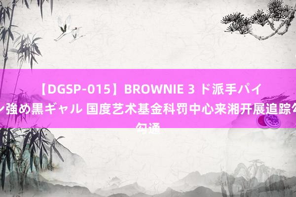 【DGSP-015】BROWNIE 3 ド派手パイパン強め黒ギャル 国度艺术基金科罚中心来湘开展追踪