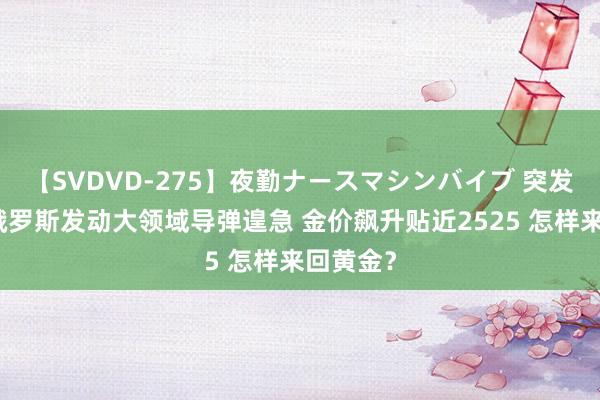 【SVDVD-275】夜勤ナースマシンバイブ 突发重磅！俄罗斯发动大领域导弹遑急 金价飙升贴近2525 怎样来回黄金？