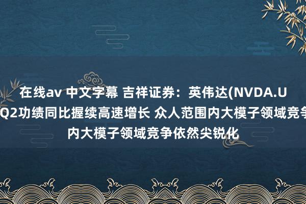 在线av 中文字幕 吉祥证券：英伟达(NVDA.US)2025财年Q2功绩同比握续高速增长 众人范围